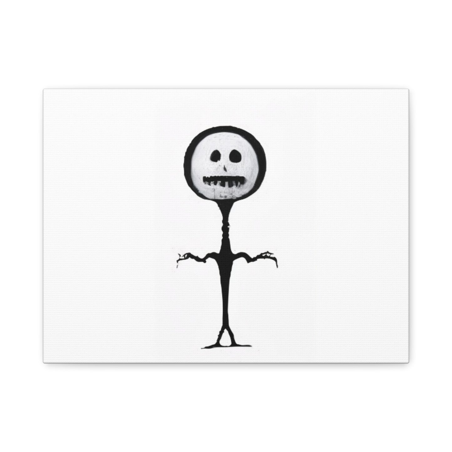 "Slender Stickman" Canvas