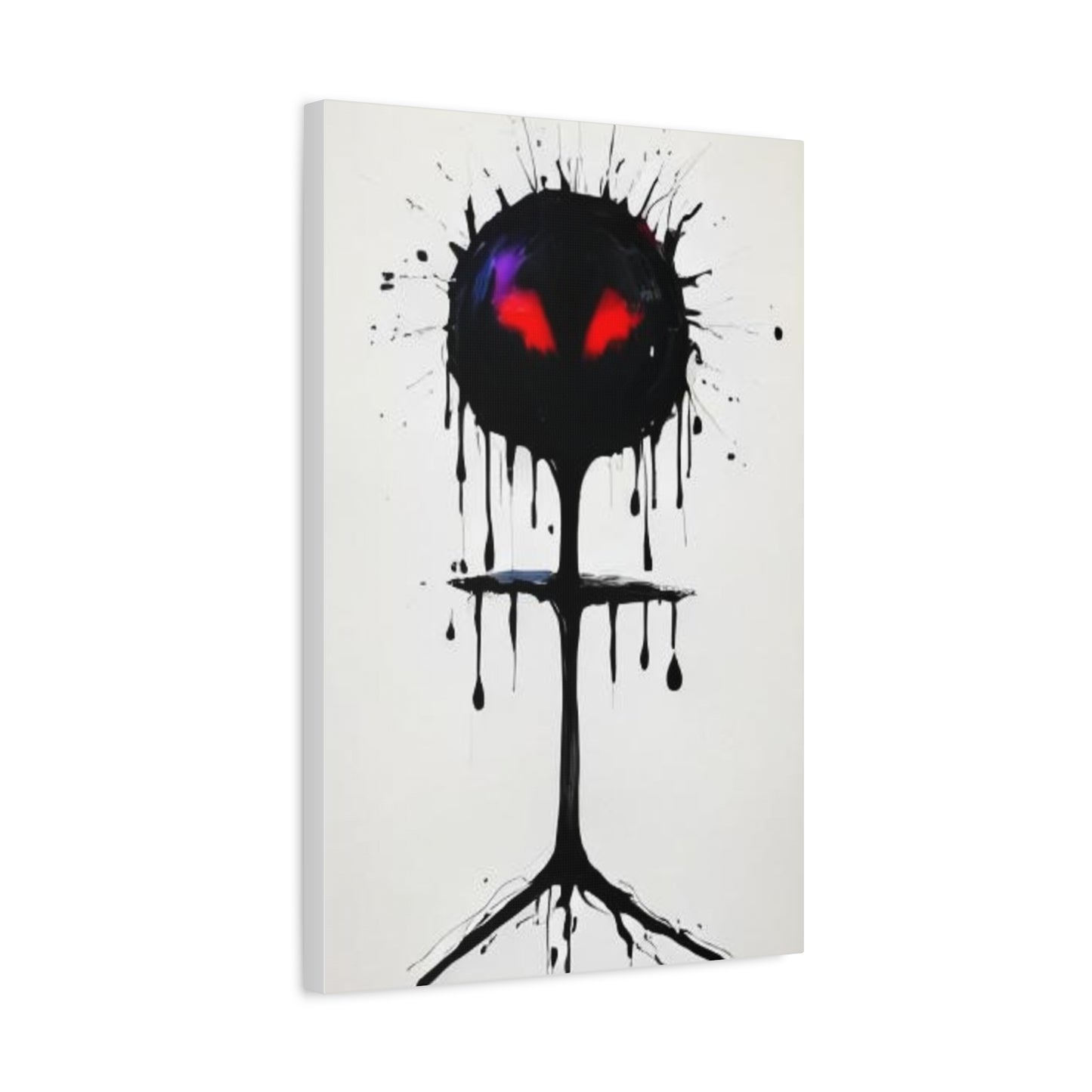 Wall Art Print - Creepy Stickman Figure