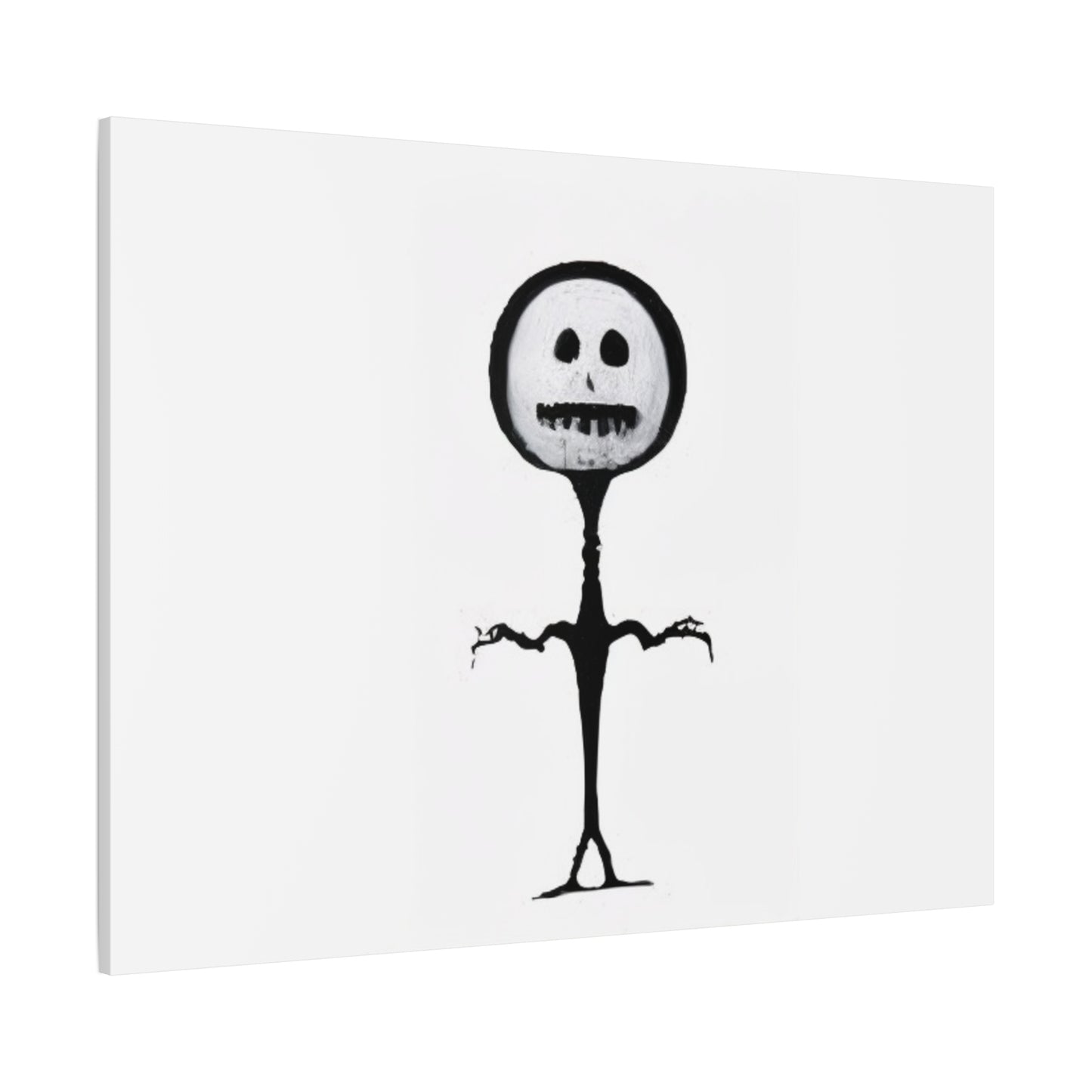 "Slender Stickman" Canvas