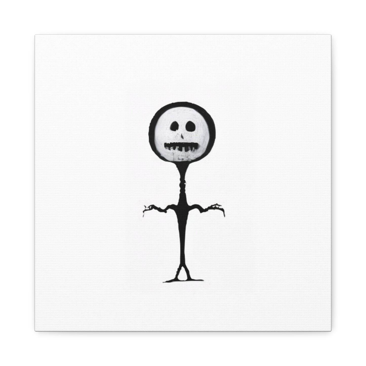 "Slender Stickman" Canvas