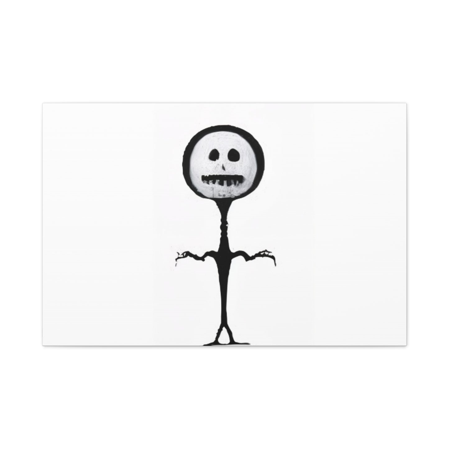 "Slender Stickman" Canvas