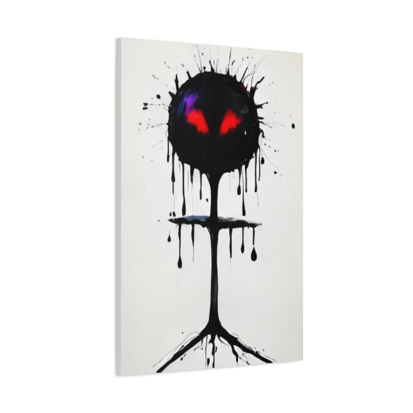 Wall Art Print - Creepy Stickman Figure