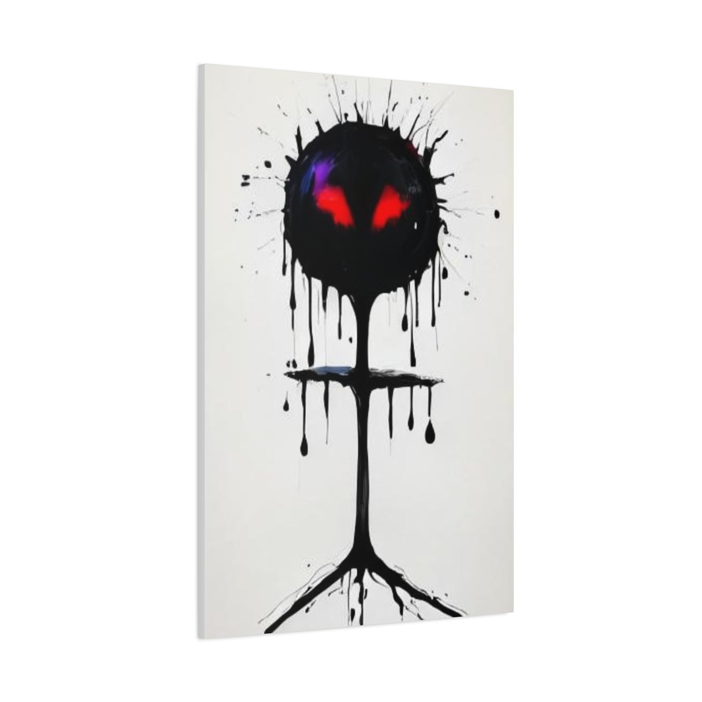 Wall Art Print - Creepy Stickman Figure