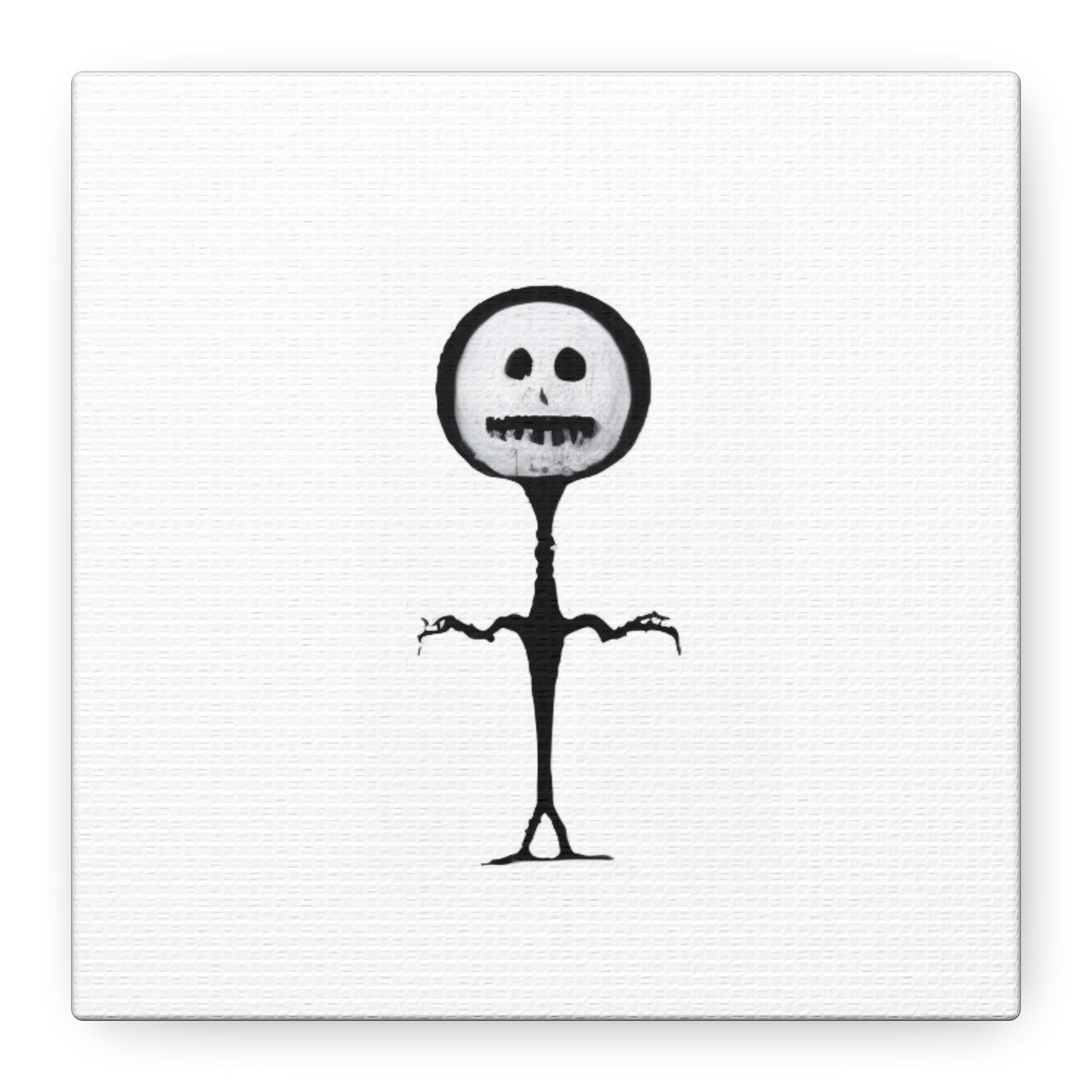 "Slender Stickman" Canvas