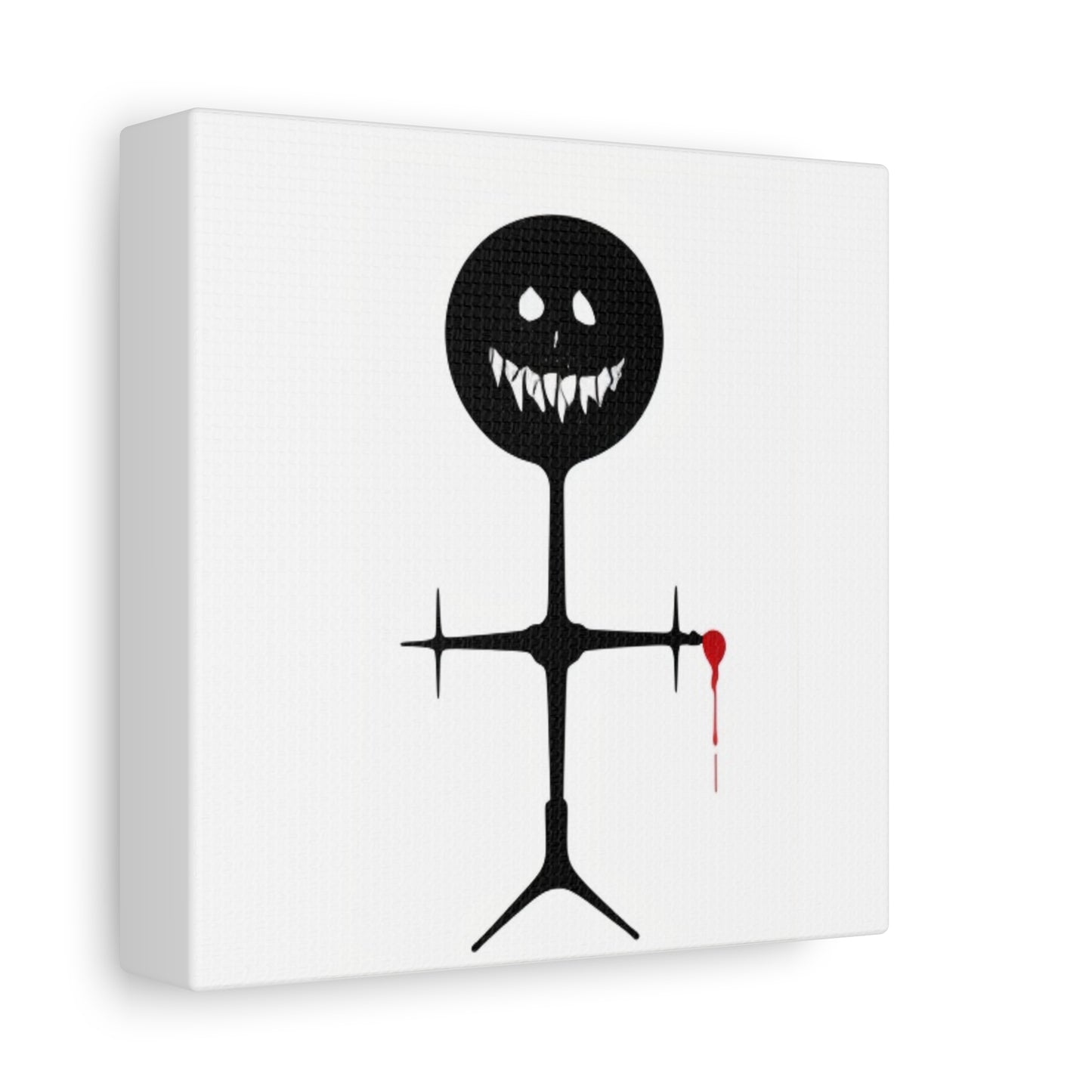 Demon Stickman Canvas Art