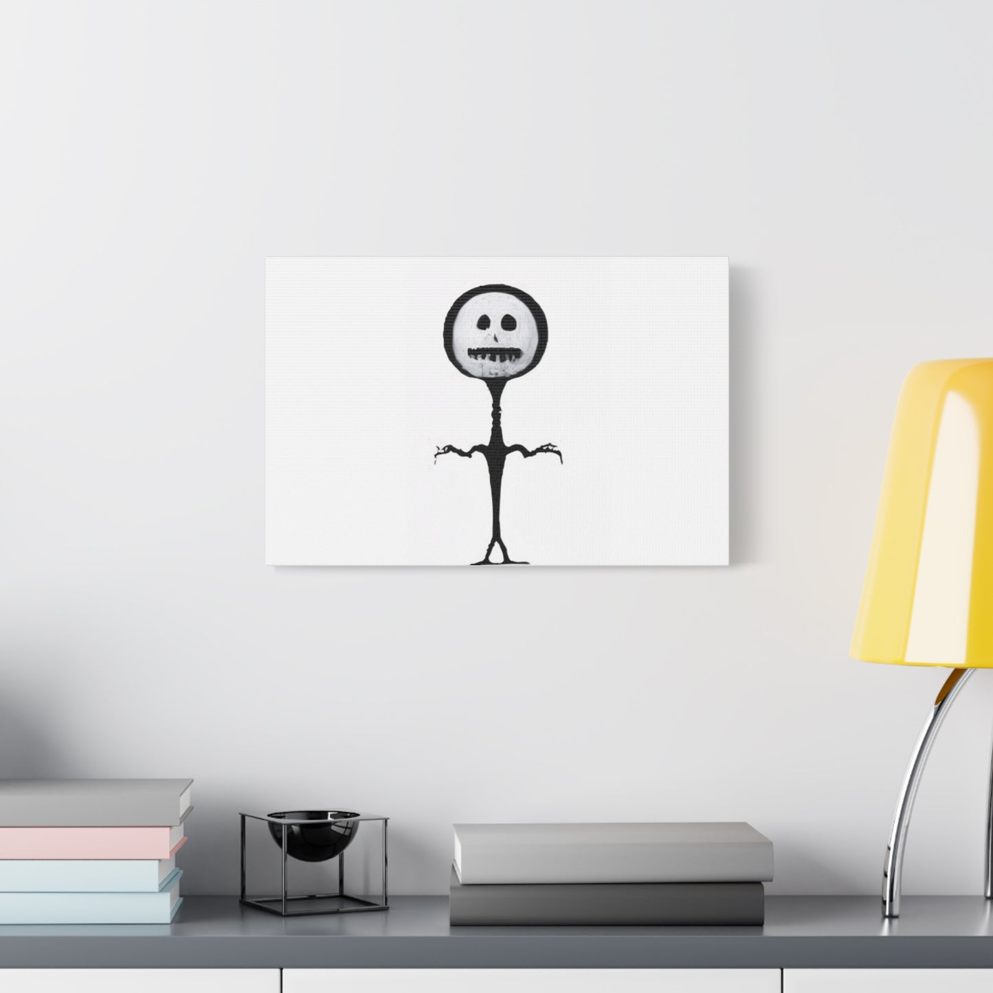 "Slender Stickman" Canvas