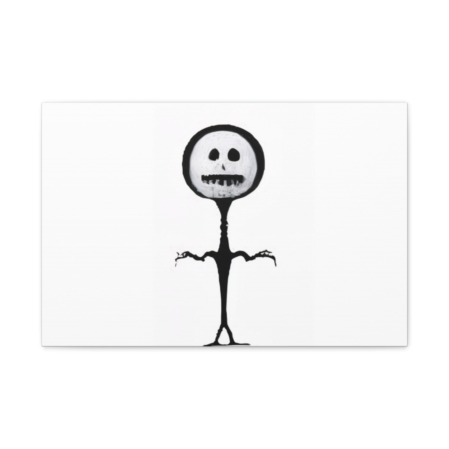 "Slender Stickman" Canvas