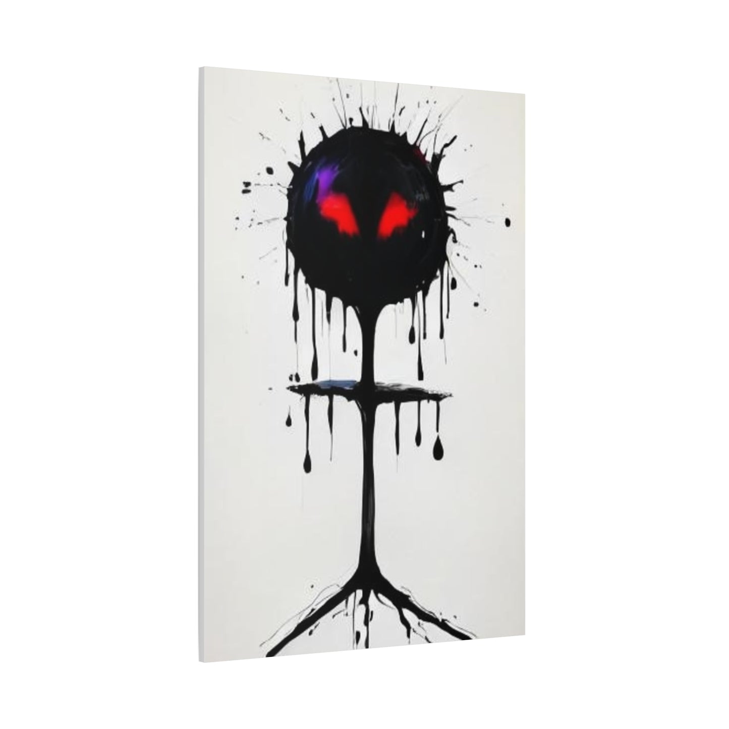 Wall Art Print - Creepy Stickman Figure