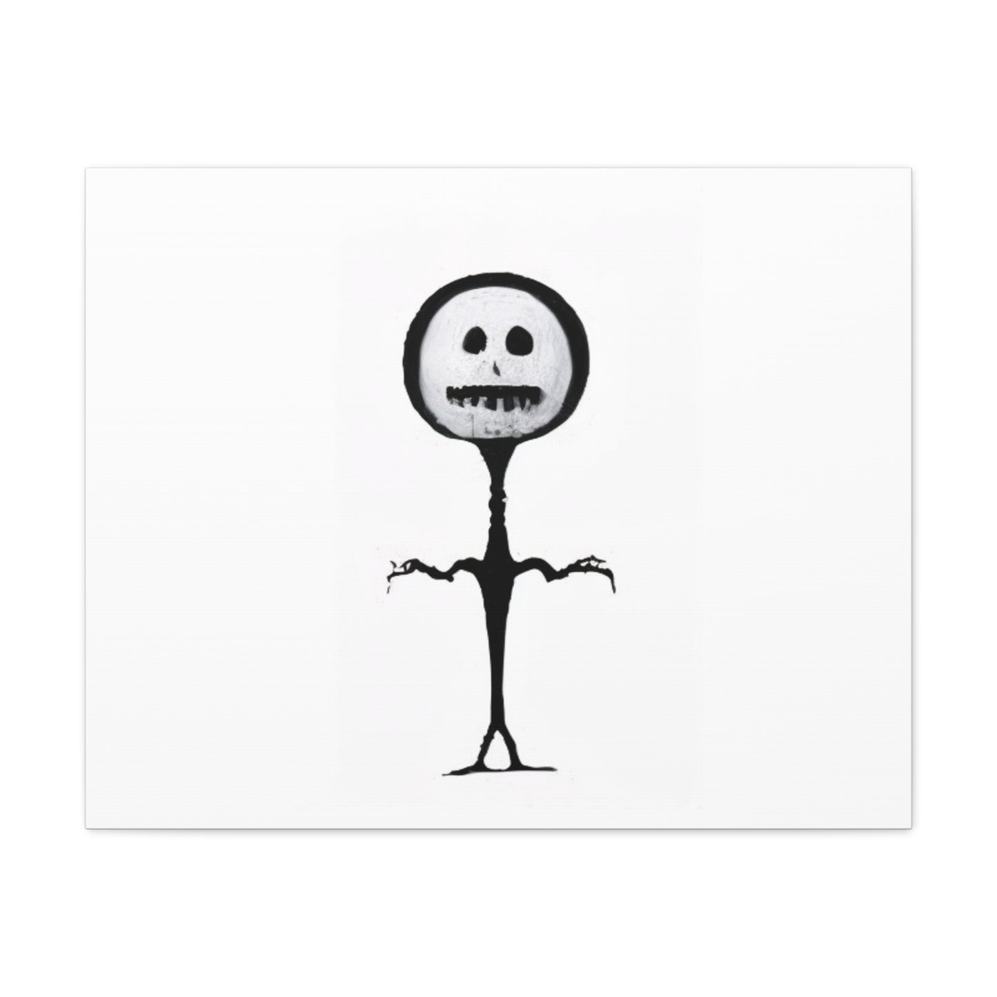 "Slender Stickman" Canvas