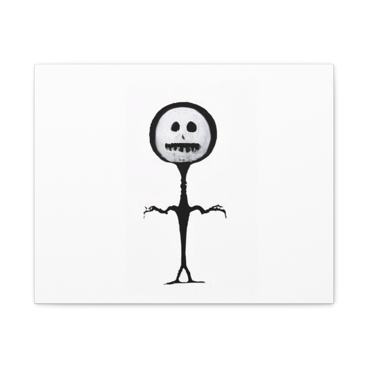 "Slender Stickman" Canvas