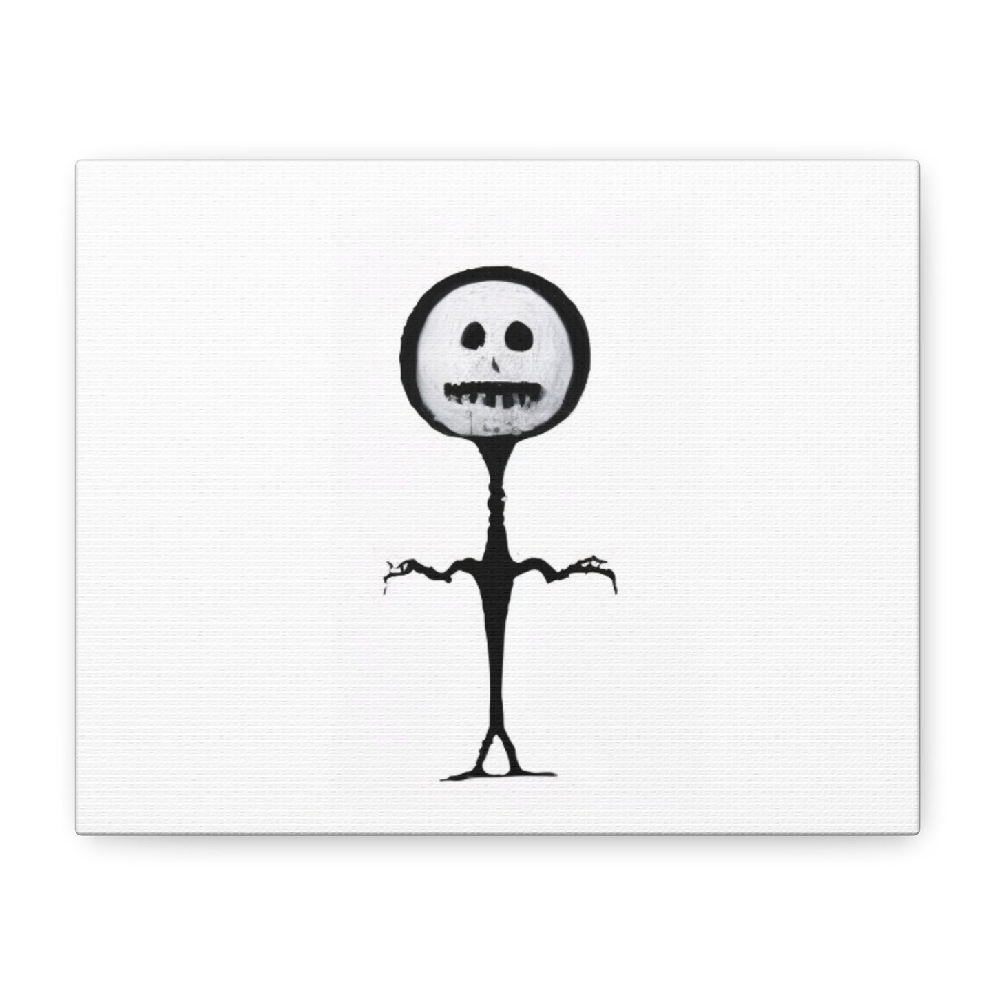 "Slender Stickman" Canvas