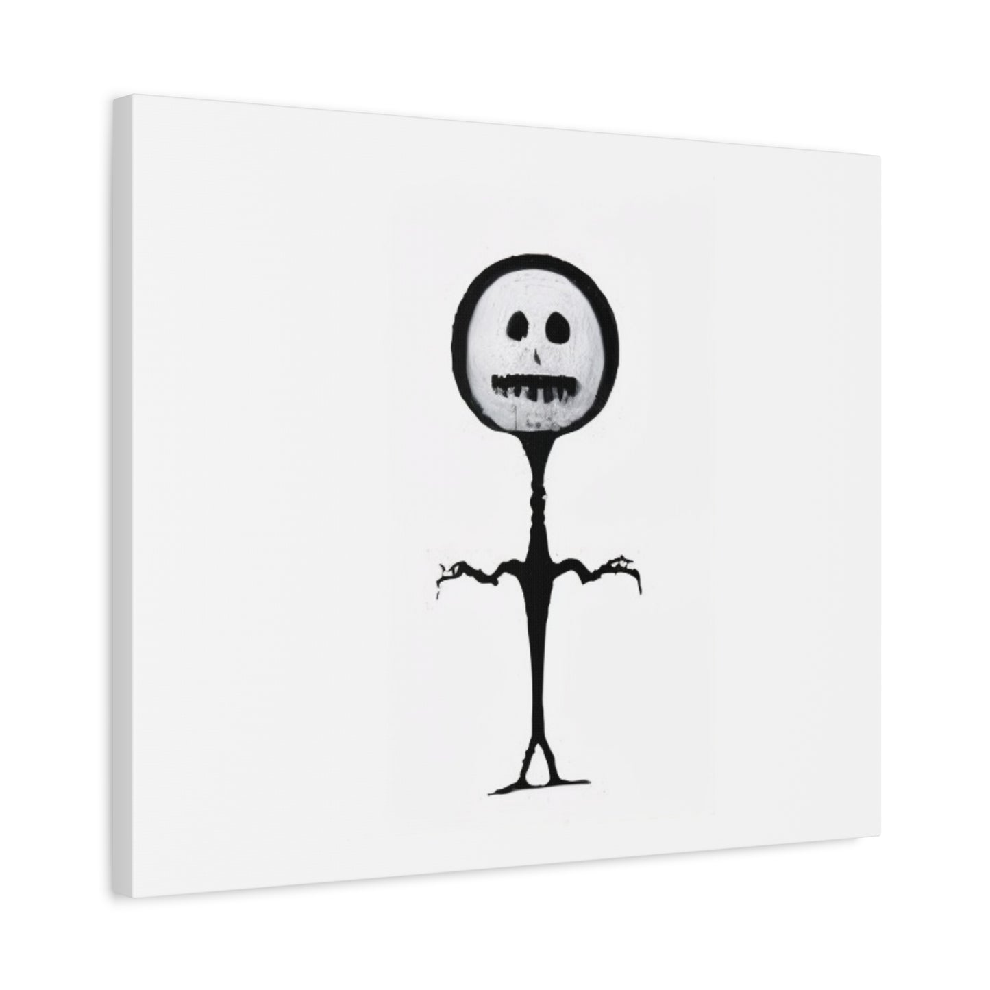 "Slender Stickman" Canvas