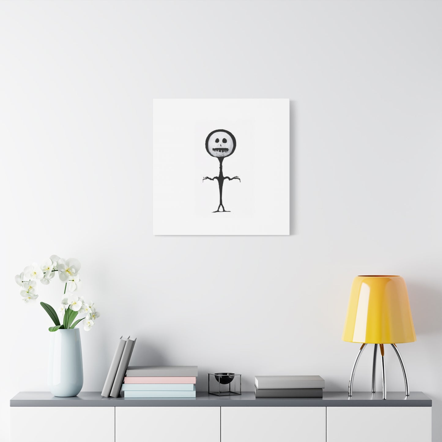 "Slender Stickman" Canvas