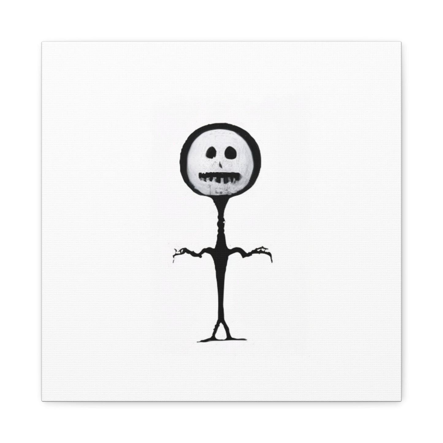 "Slender Stickman" Canvas