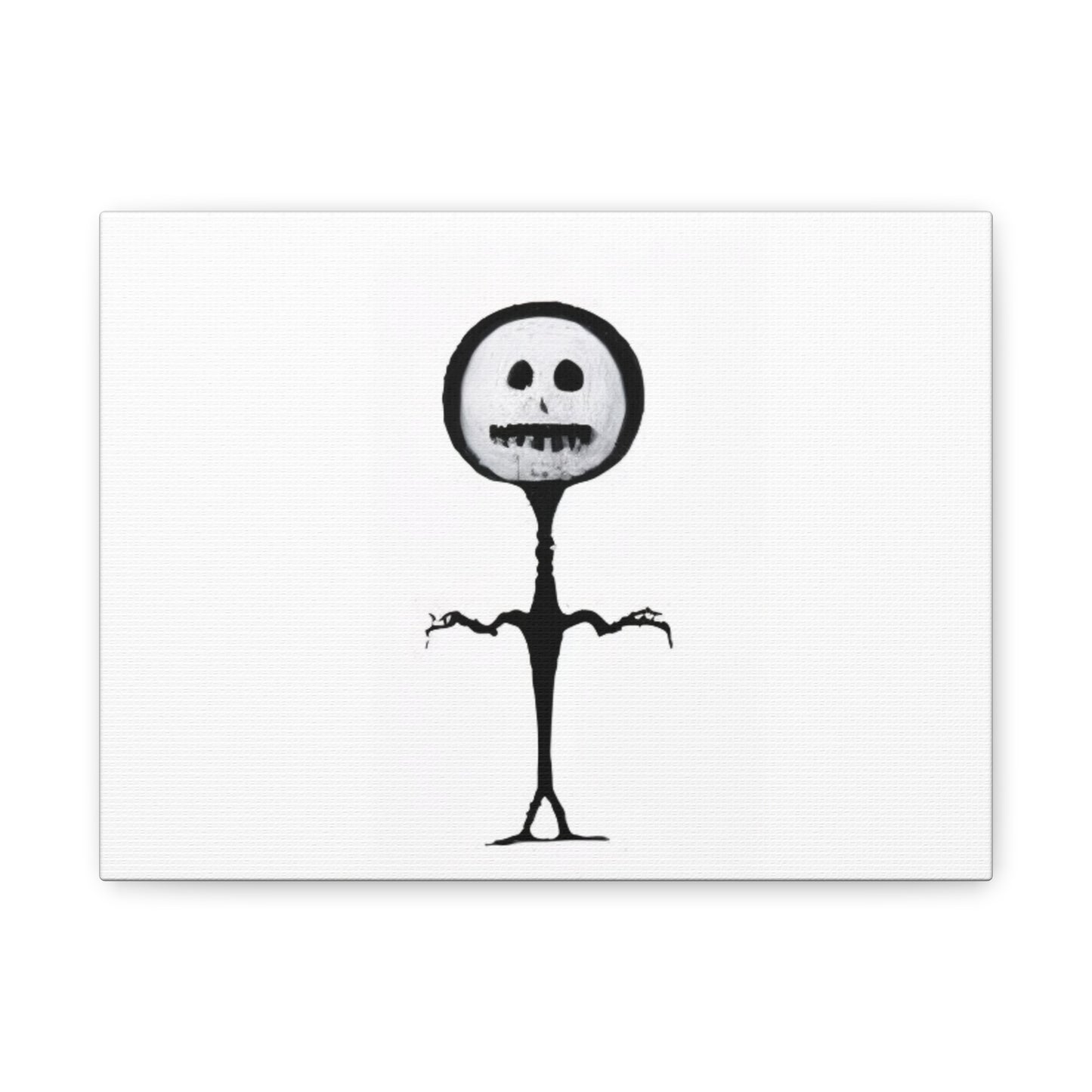 "Slender Stickman" Canvas