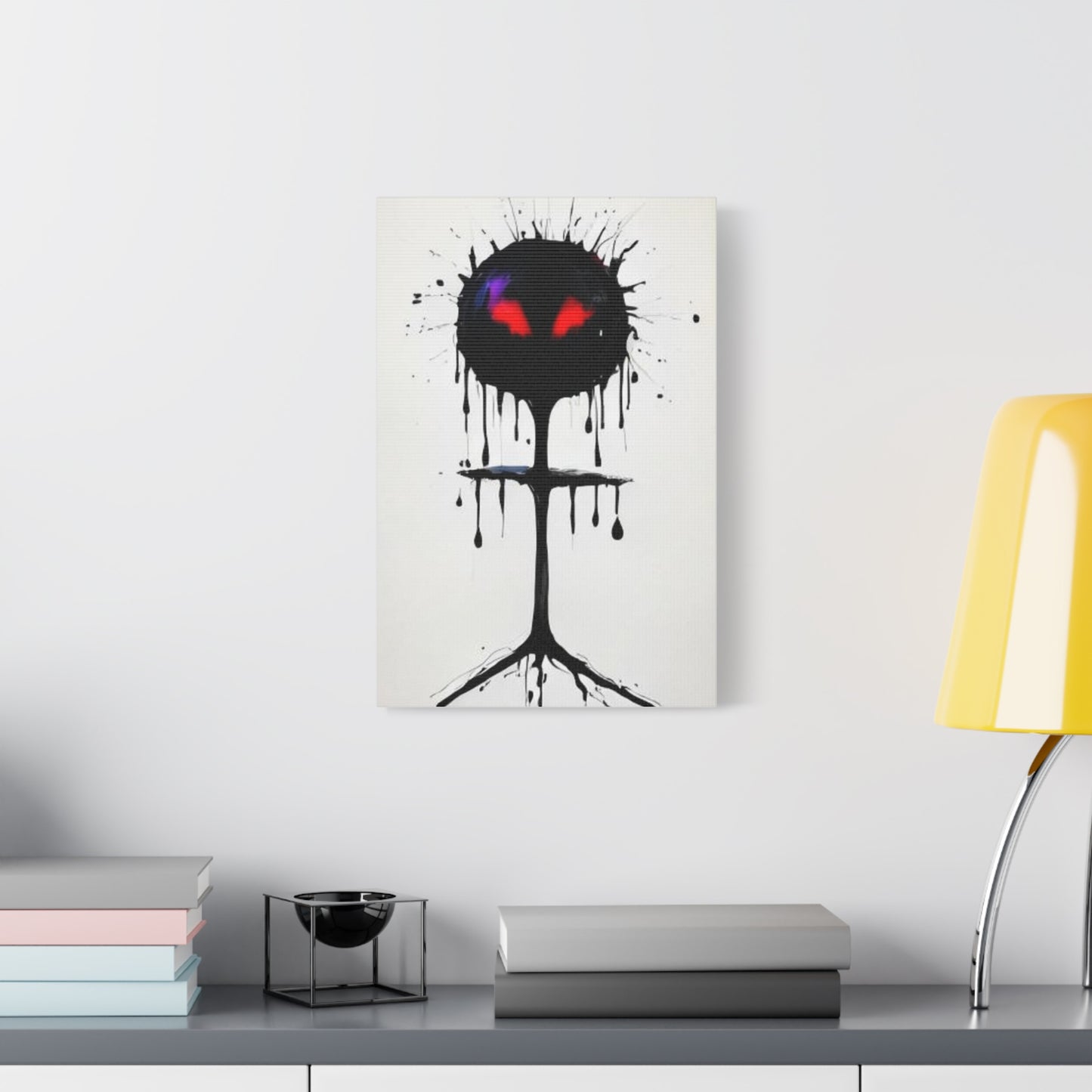 Wall Art Print - Creepy Stickman Figure