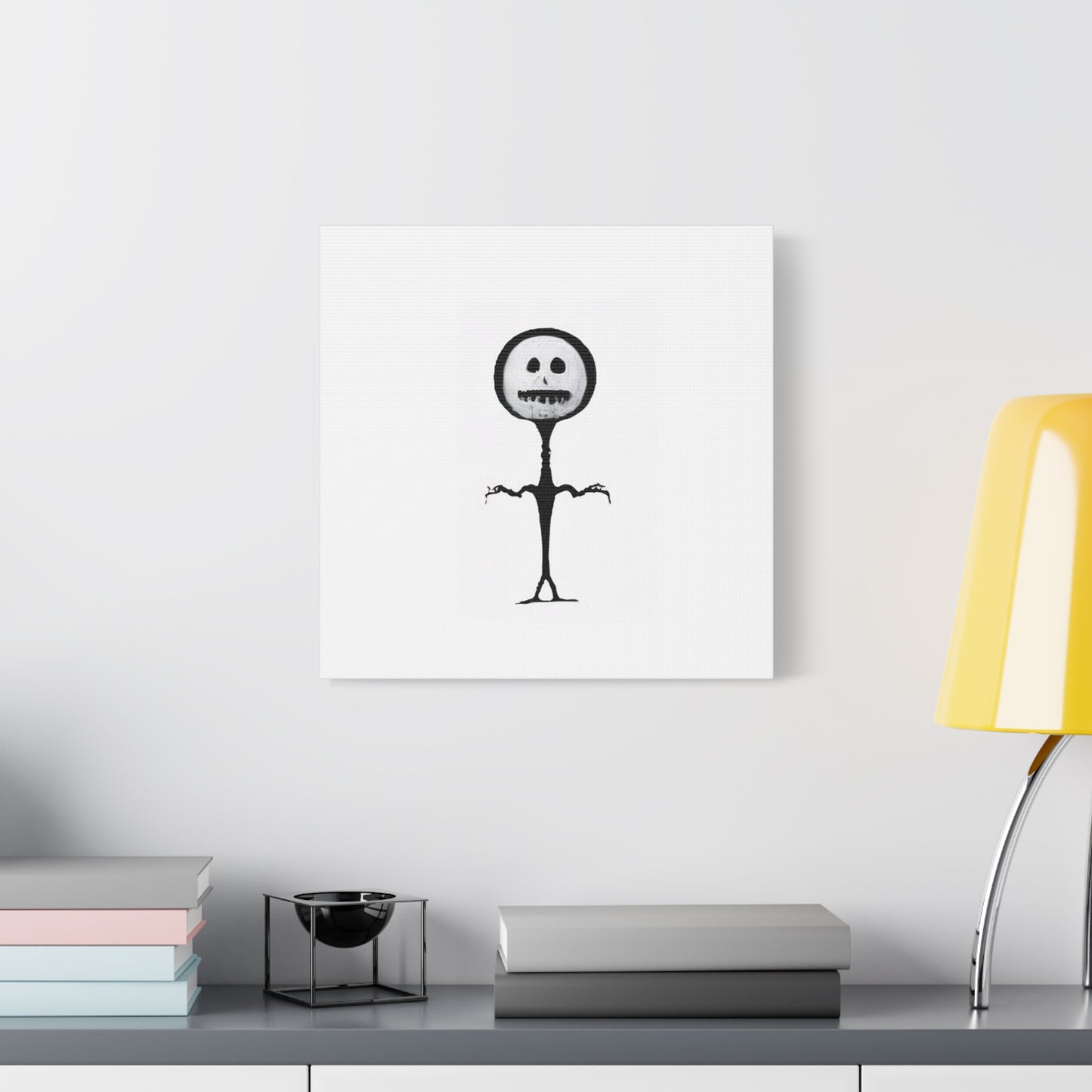 "Slender Stickman" Canvas