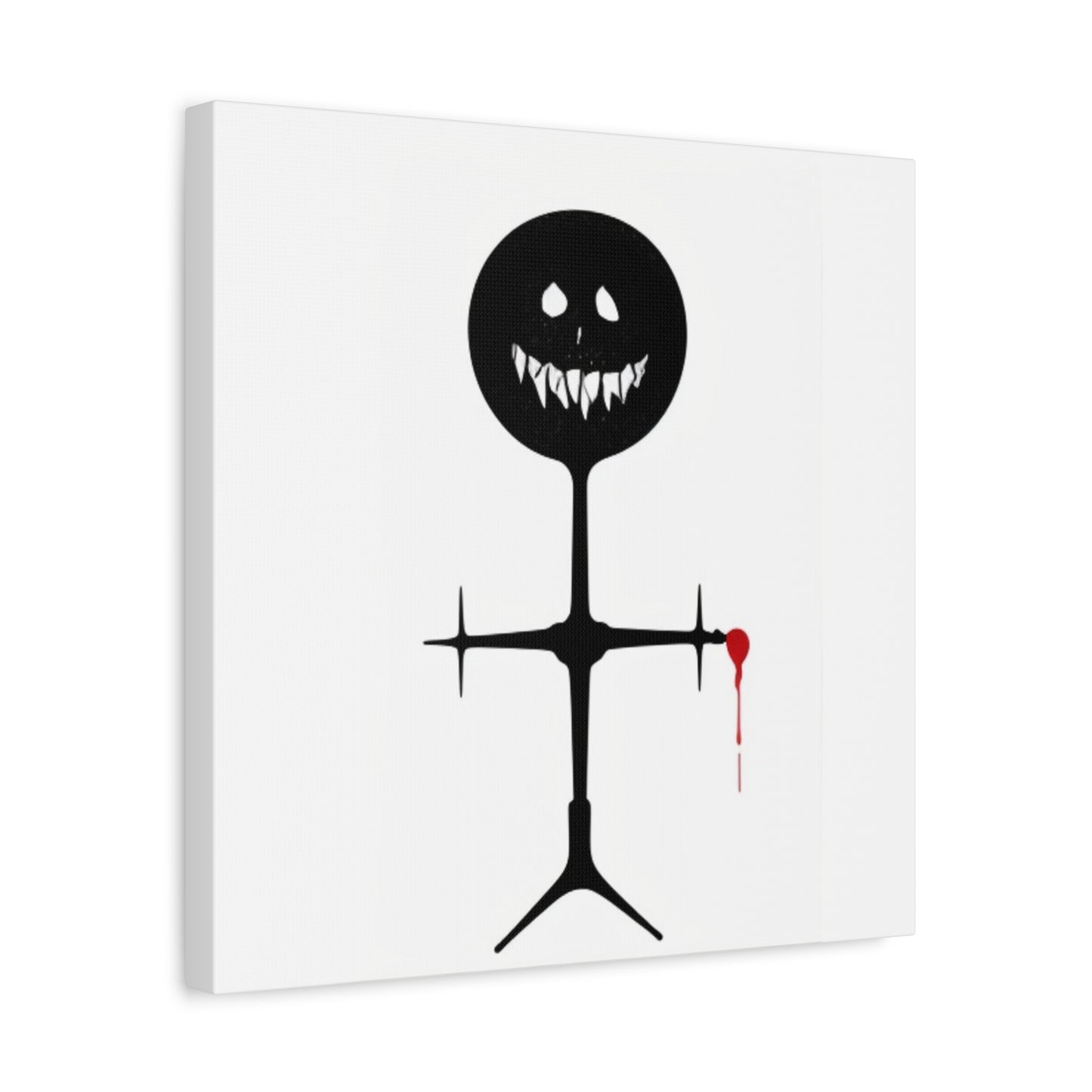 Demon Stickman Canvas Art