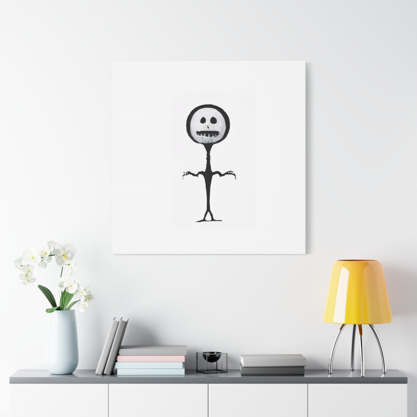 "Slender Stickman" Canvas