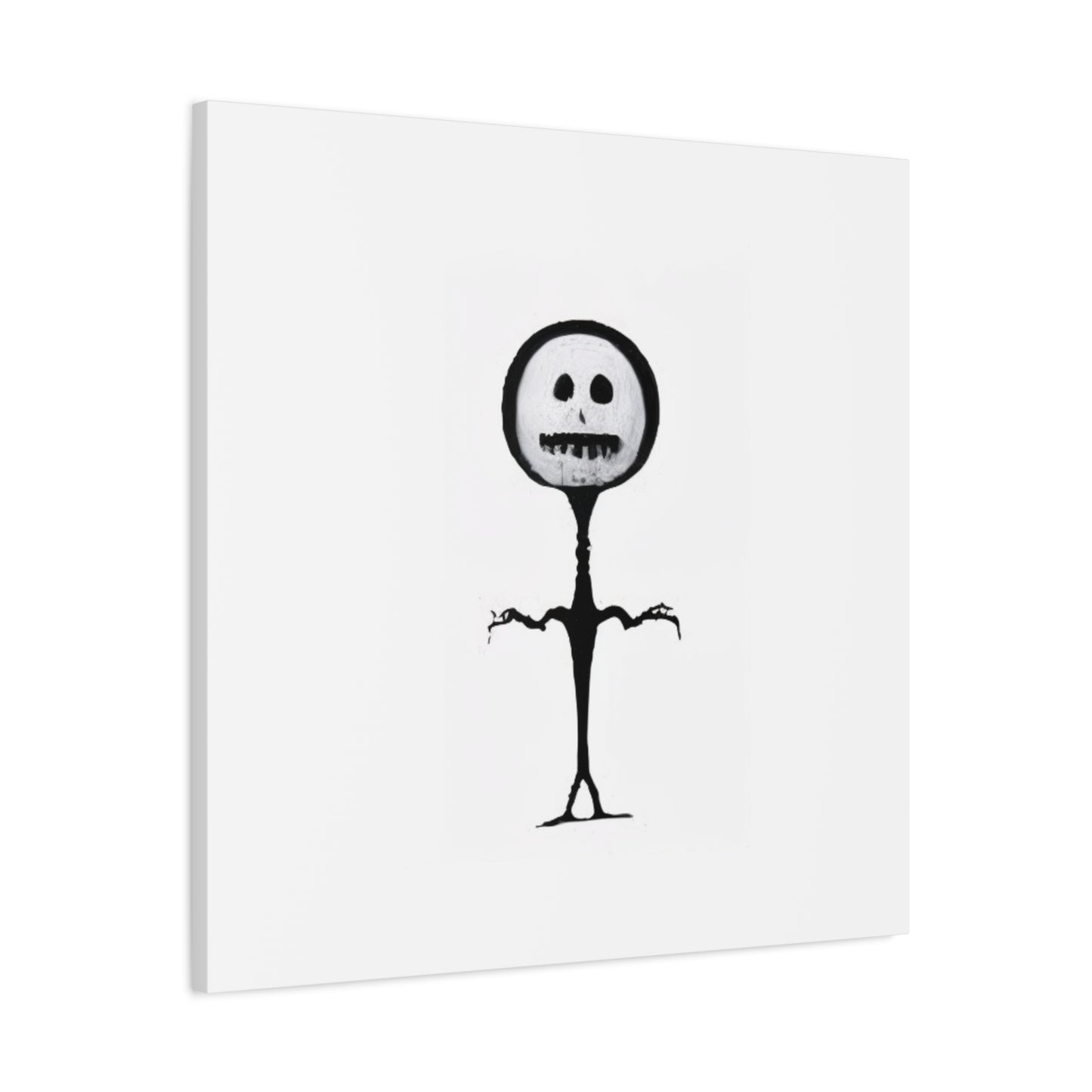 "Slender Stickman" Canvas