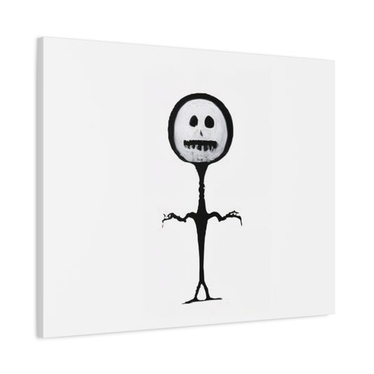 "Slender Stickman" Canvas