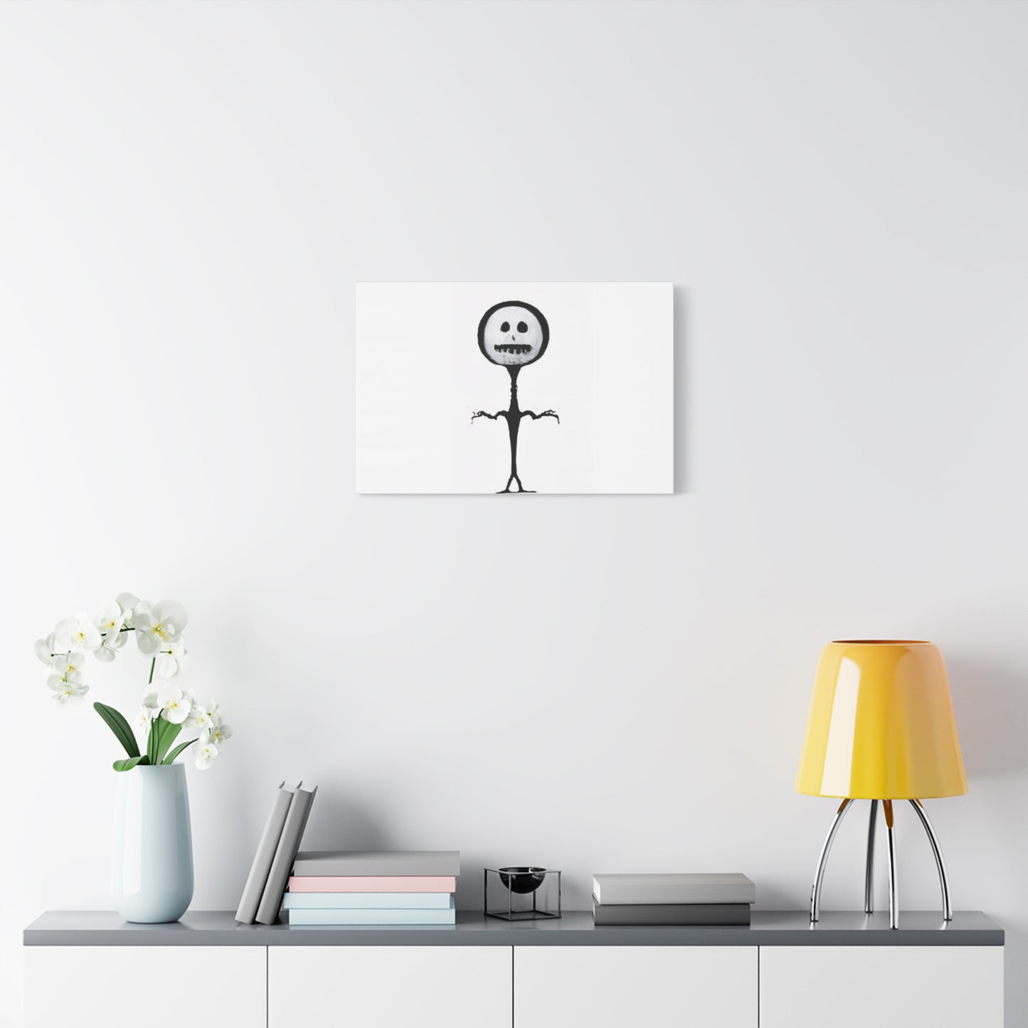 "Slender Stickman" Canvas