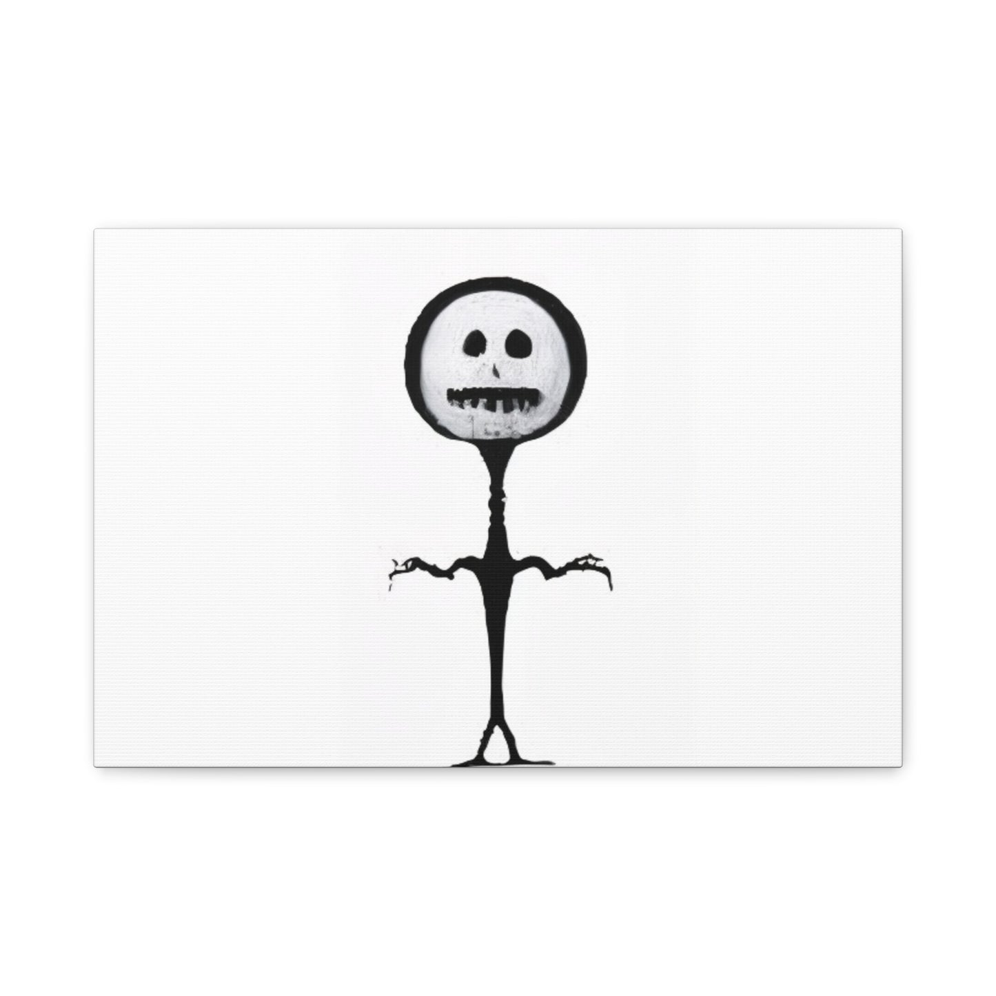 "Slender Stickman" Canvas