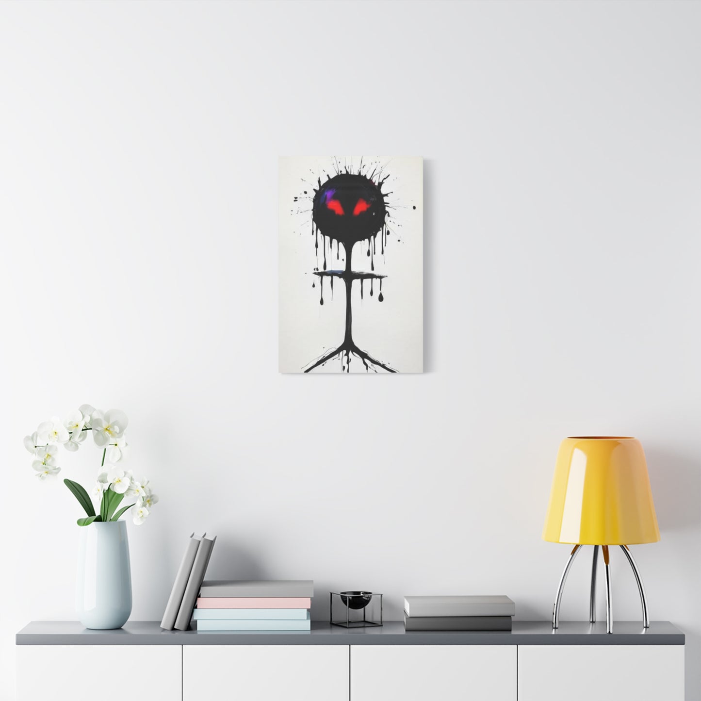 Wall Art Print - Creepy Stickman Figure