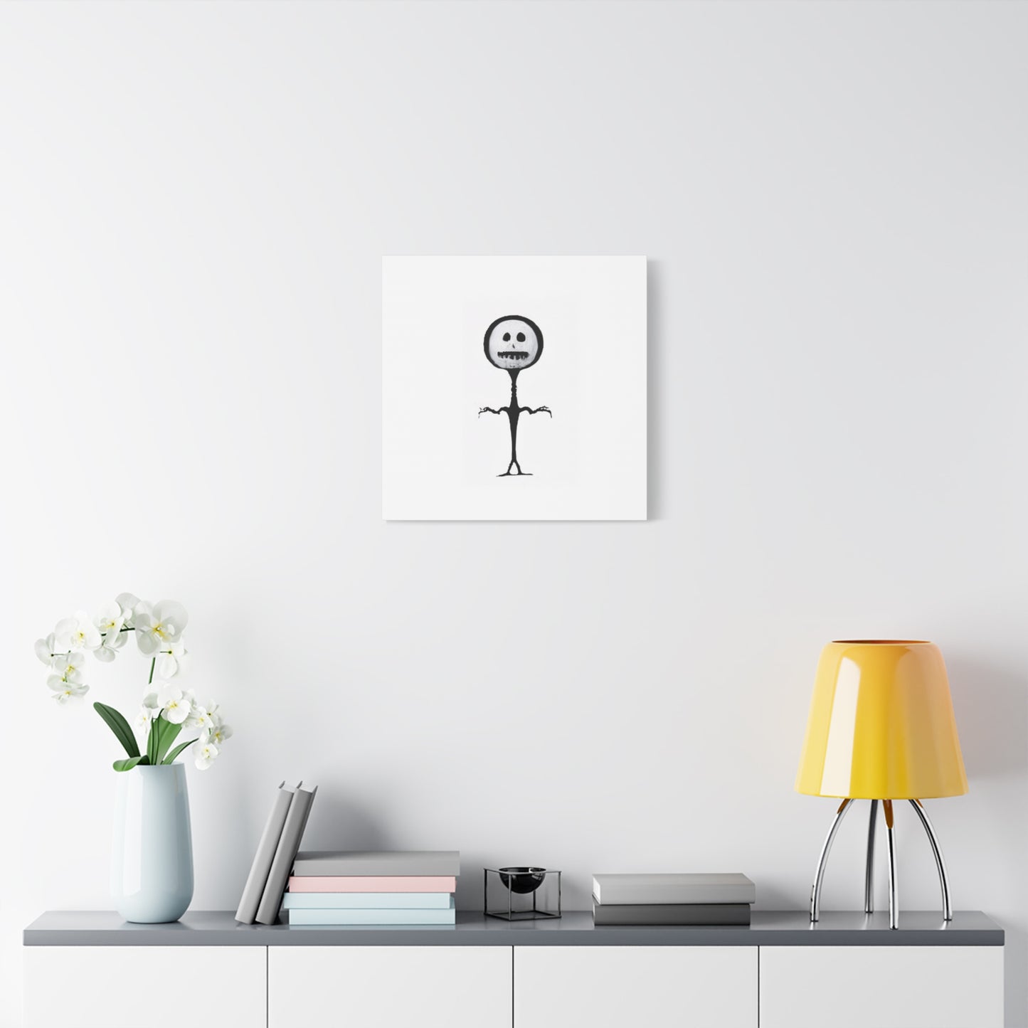 "Slender Stickman" Canvas