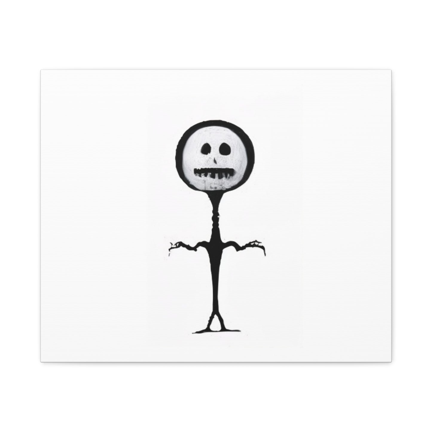 "Slender Stickman" Canvas